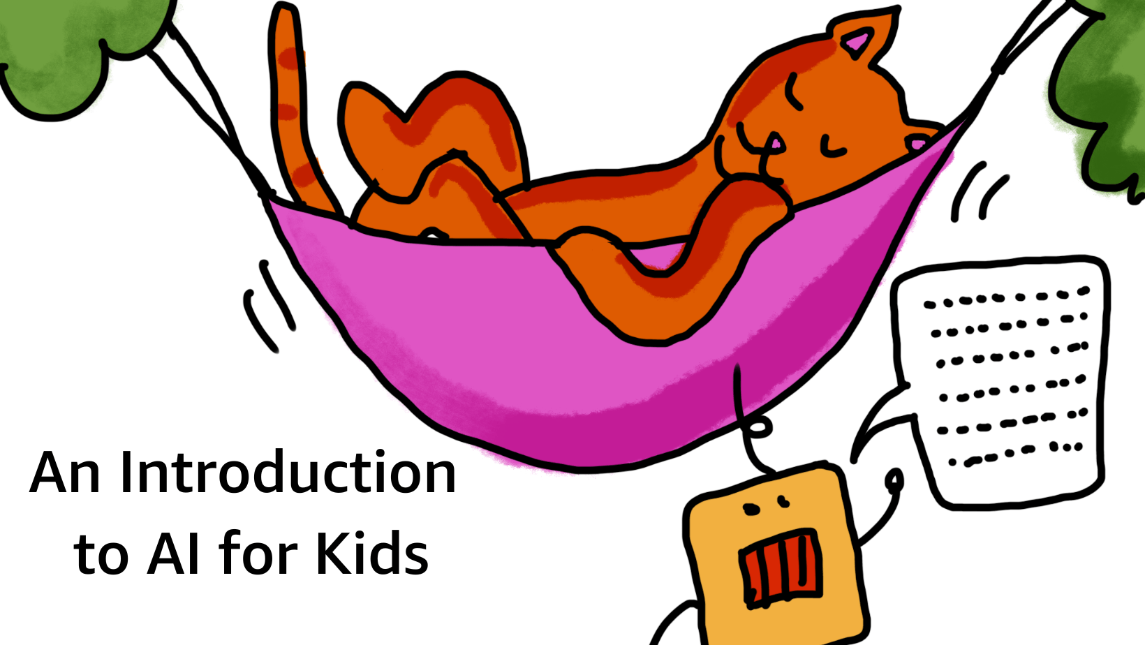 AI for Kids booklet cover introducing artificial intelligence for children and parents