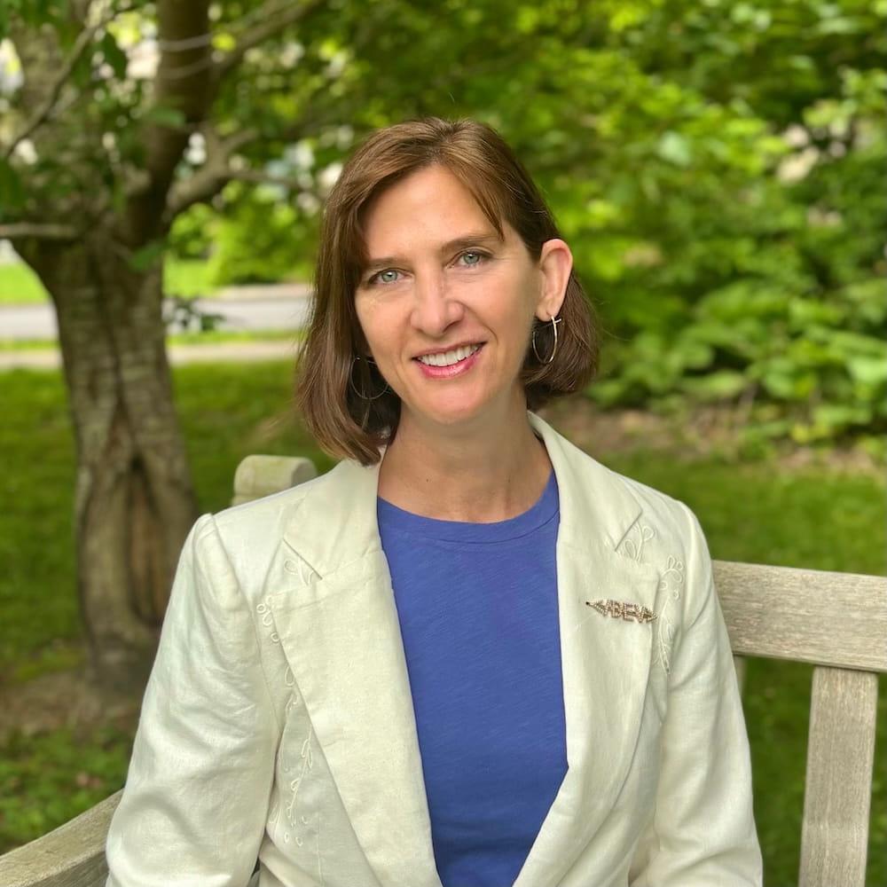 Homepage hero portrait of Jen Looper, labeled as author, educator, and creative technologist